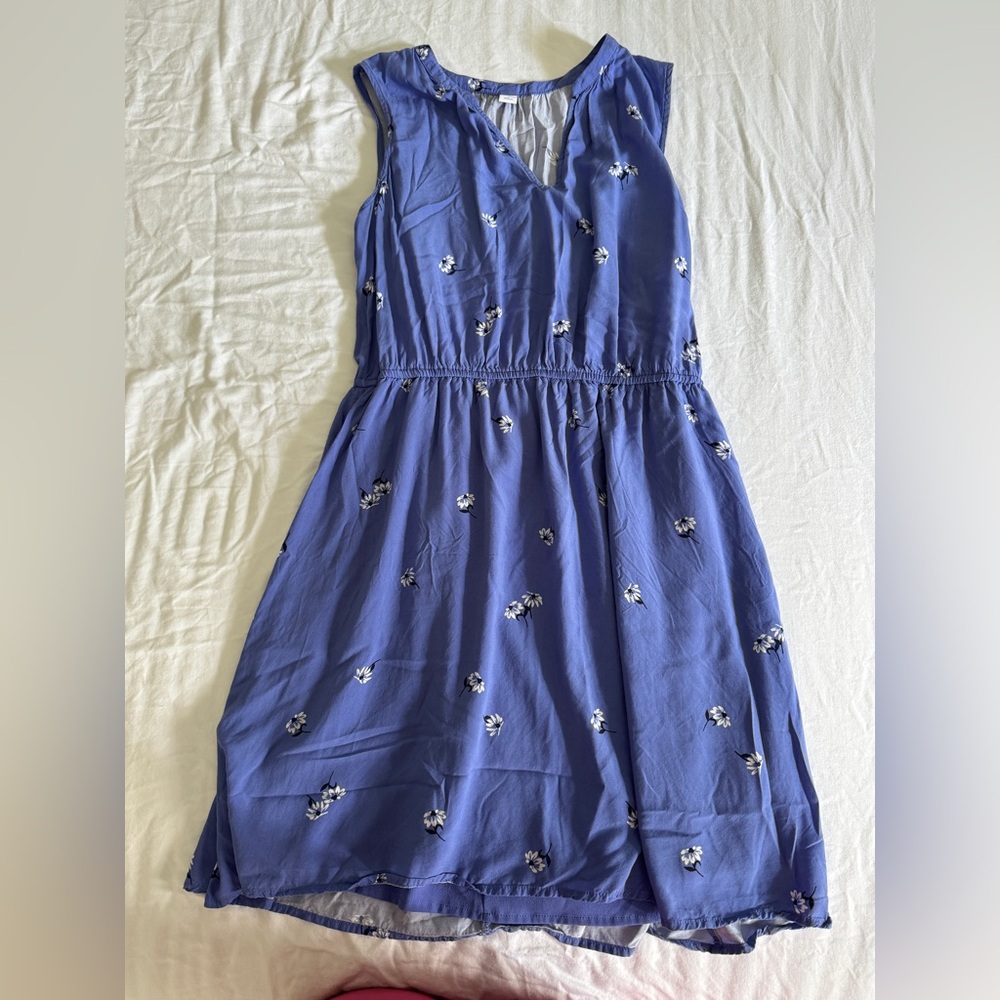 Blue Floral Dress